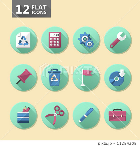 flat icon set flat icon set 11284208