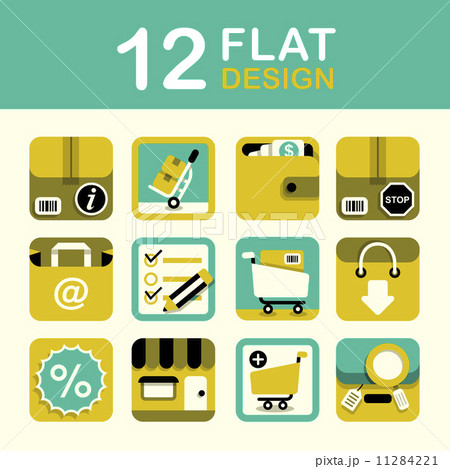Shopping Icon Set 11284221