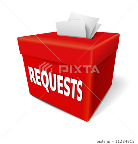 requests word on the red box 11284915