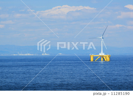 洋上風力発電と福島第一原発 洋上風力発電と福島第一原発 11285190