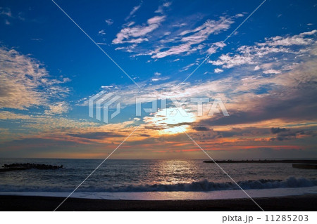 四万十市下田海岸の朝 四万十市下田海岸の朝 11285203