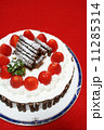 手作りのクリスマスケーキ 11285314