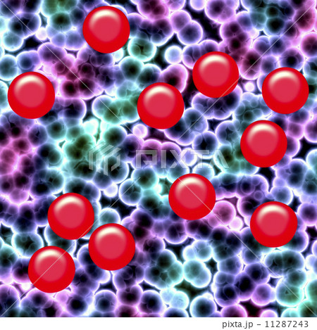 Bacteria cells close up 11287243