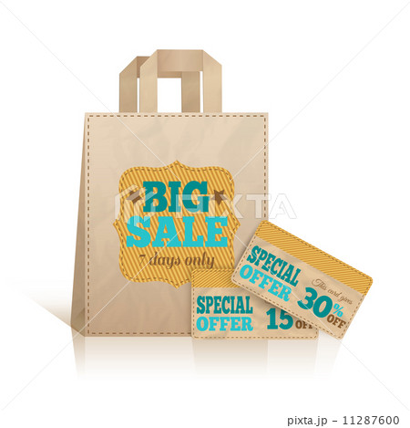 Big carry paper shopping bag Big carry paper shopping bag 11287600
