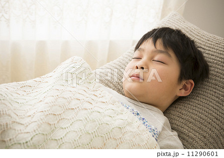 寝る子供 11290601