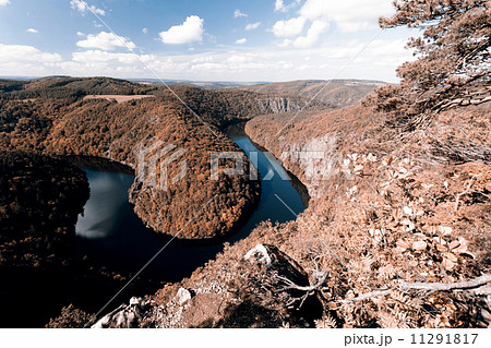 Meander of Vltava river 11291817