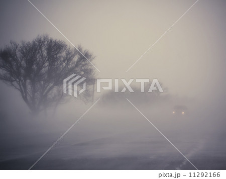Foggy road 11292166
