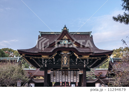 北野天満宮　三光門（中門） 11294679