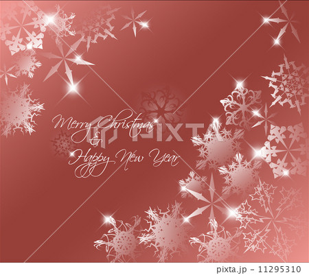Vector red abstract Christmas background 11295310