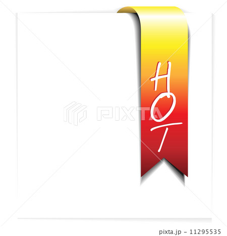 Fresh ribbon for hot item - bookmark Fresh ribbon for hot item - bookmark 11295535