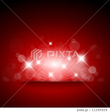 Red background with white lights 11295929