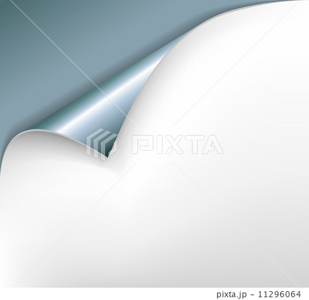 silver paper with a curl 11296064