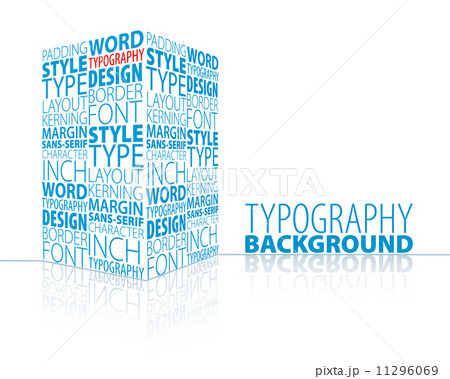 Abstract typography background 11296069