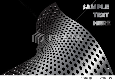 Abstract metal shape 11296139