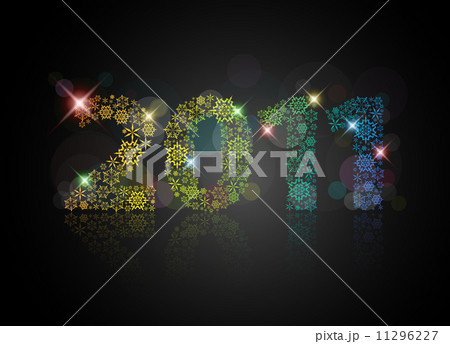 Abstract Christmas card - 2011 11296227