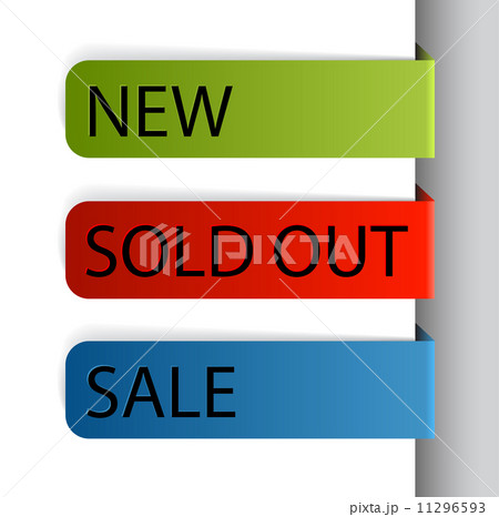 Colorful paper eshop tags 11296593