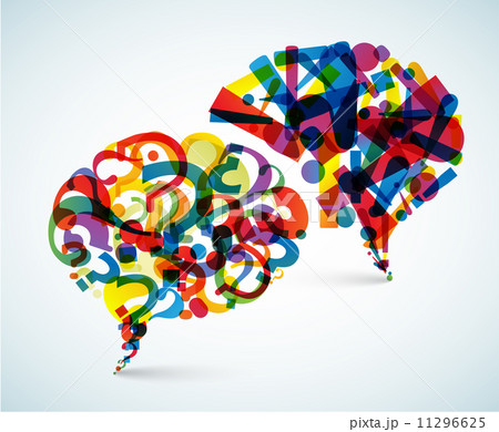 Questions and Answers - abstract illustration 11296625