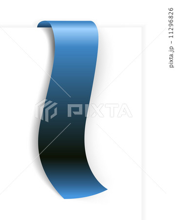 Fresh blue ribbon - bookmark 11296826