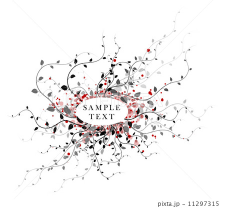 Abstract floral background with place for your text.. 11297315