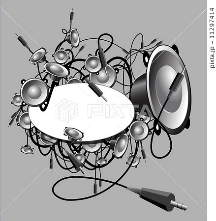 Abstract music background 11297414