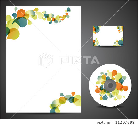 Retro design template set Retro design template set 11297698