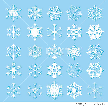 White snowflakes White snowflakes 11297715