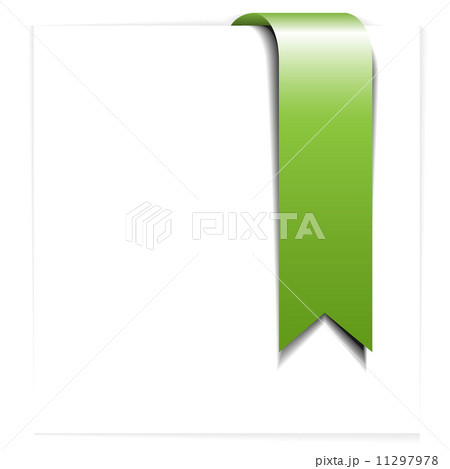 Fresh green ribbon - bookmark Fresh green ribbon - bookmark 11297978
