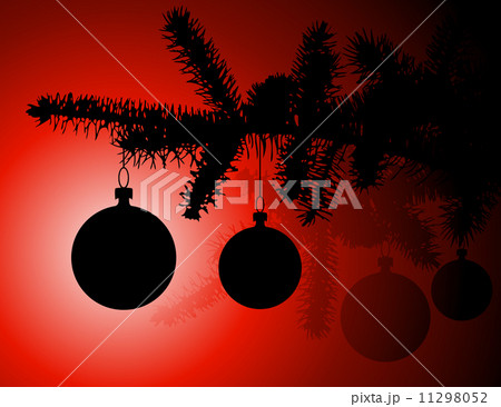 Vector silhouette of a Christmas tree Vector silhouette of a Christmas tree 11298052