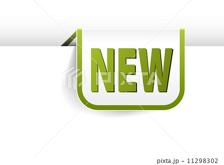 white and green rounded rectangle bookmark 11298302