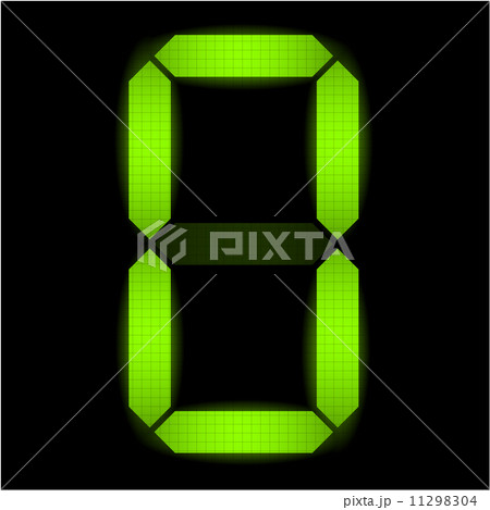 Digital number zero Digital number zero 11298304