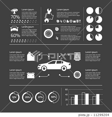 Auto service infographic 11299204
