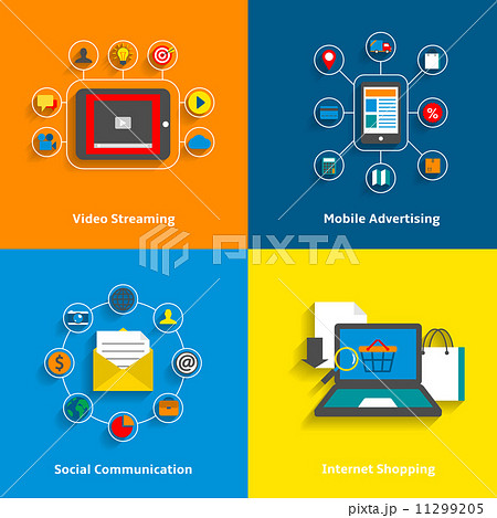 E-commerce icons set 11299205