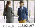 Young Business Partners in Urban Setting 11302197