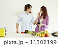 Couple Cooking Healthy Food In Kitchen Lifestyle Meal Preparation 11302199