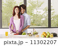 Couple Cooking Healthy Food In Kitchen Lifestyle Meal Preparation 11302207