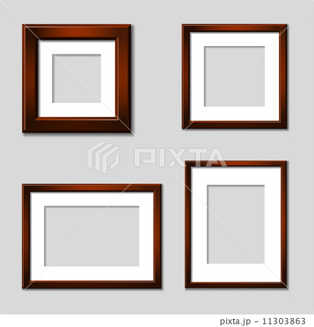 wooden mahogany picture frames 11303863