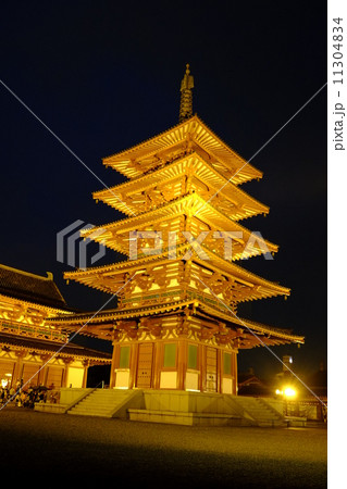 四天王寺五重塔 四天王寺五重塔 11304834