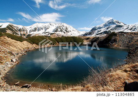 立山とミクリガ池 立山とミクリガ池 11304865