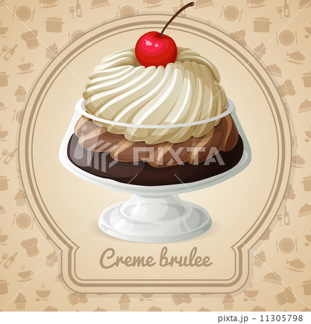 Creme brulee badge Creme brulee badge 11305798