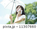 日傘をさした女性 11307660