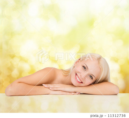 clean face and shoulders of beautiful young woman 11312736