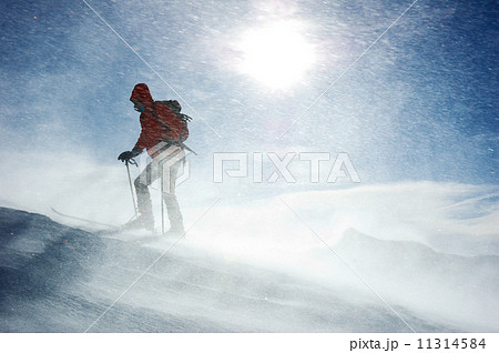 Backcountry skier Backcountry skier 11314584