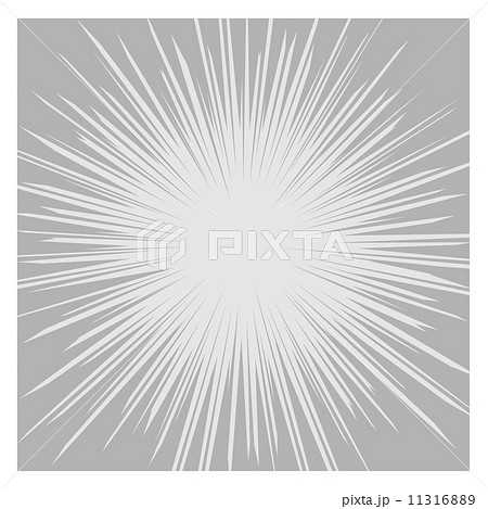 Comics Radial Speed Lines graphic effects. Vector 11316889