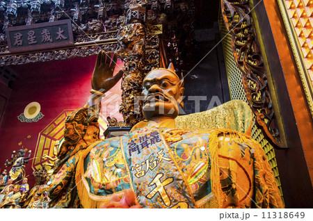 台南鹿耳門天后宮の像 11318649