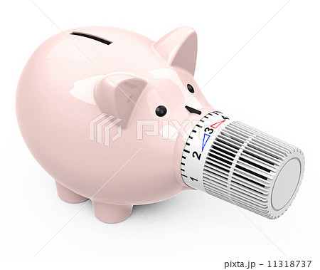 piggy bank with thermostat nose 11318737