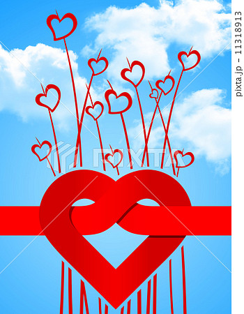 the red heart 11318913