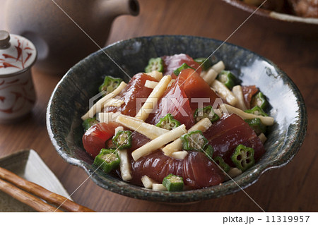 マグロと長芋 わさび醤油和え 11319957