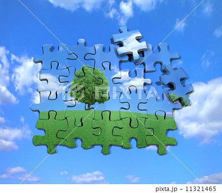 草原の大樹のジグソーパズル 草原の大樹のジグソーパズル 11321465