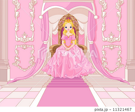 Princess on the throne 11321467