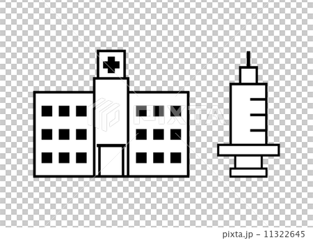 医科大学のイラスト素材